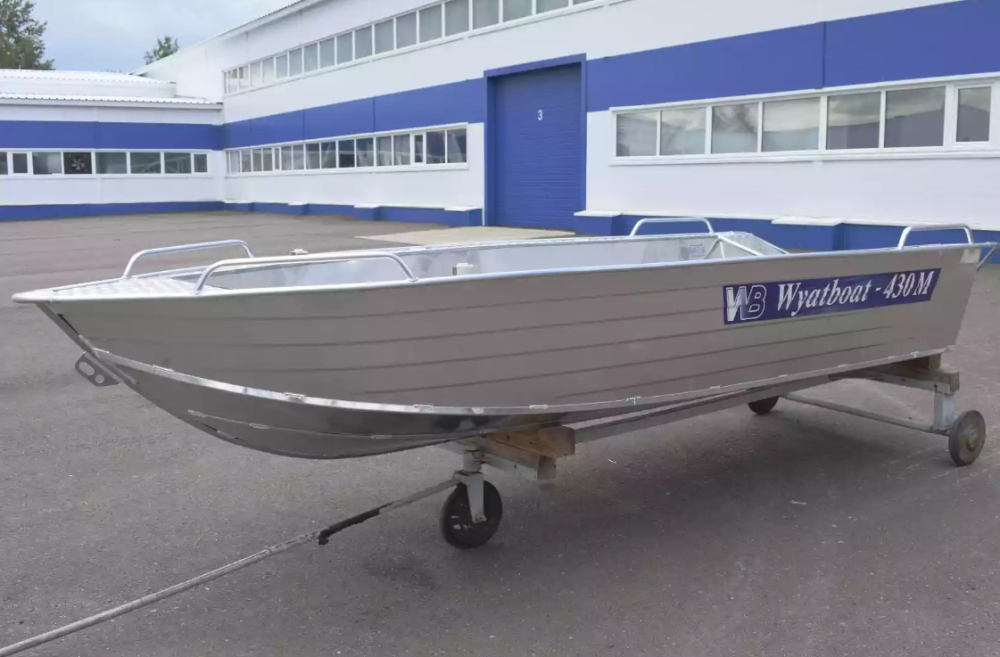 Алюминиевая лодка  Wyatboat-430М в Химках