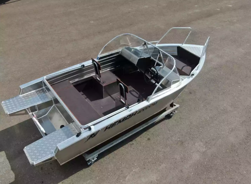 Алюминиевая лодка  Неман-400 DCM NEW в Химках