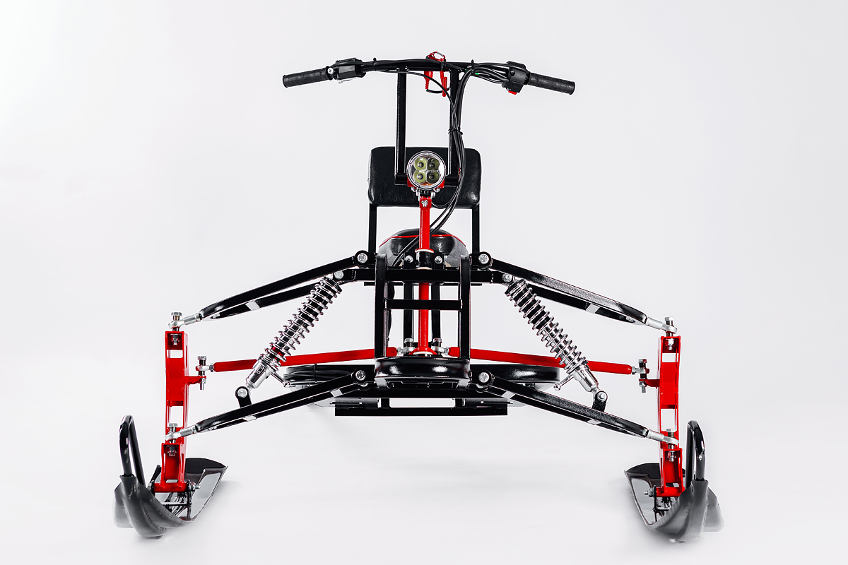 Лыжный модуль IKUDZO с подогревом ручек металлические лыжи в Химках