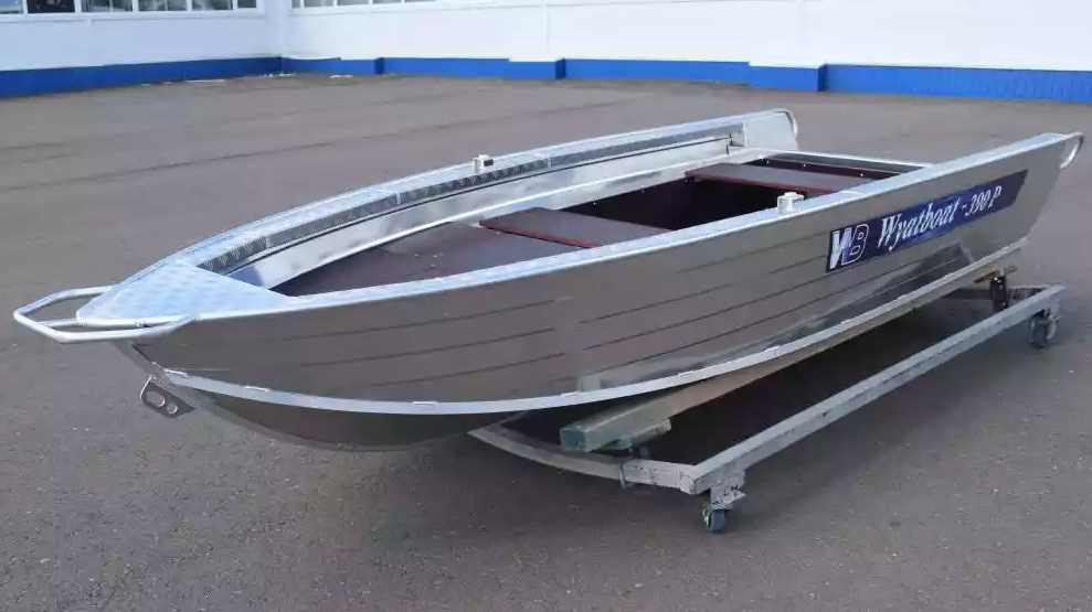 Алюминиевая лодка Wyatboat-390Р Fish в Химках