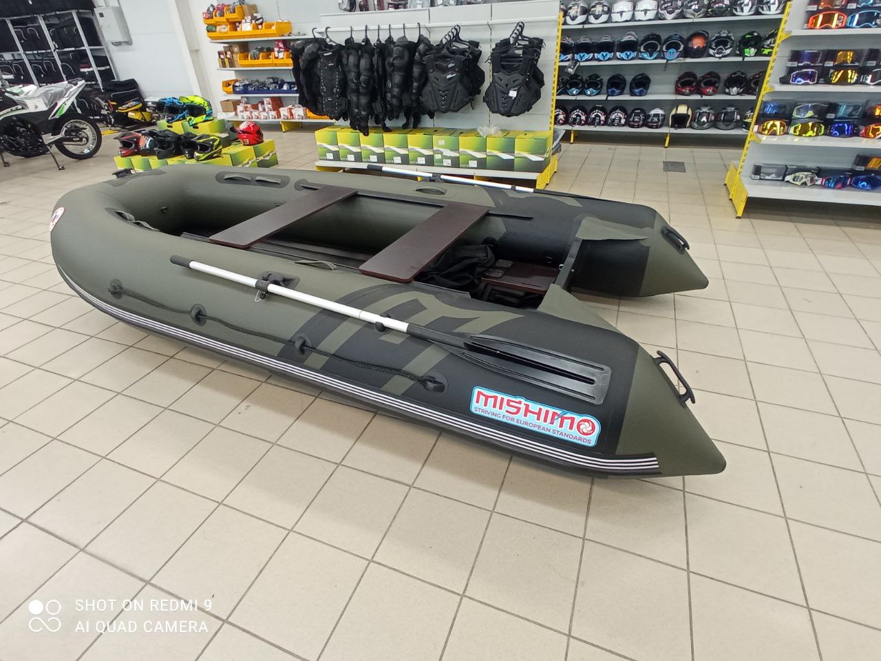 Лодка MISHIMO RIVER JET 430 под водомет в Химках