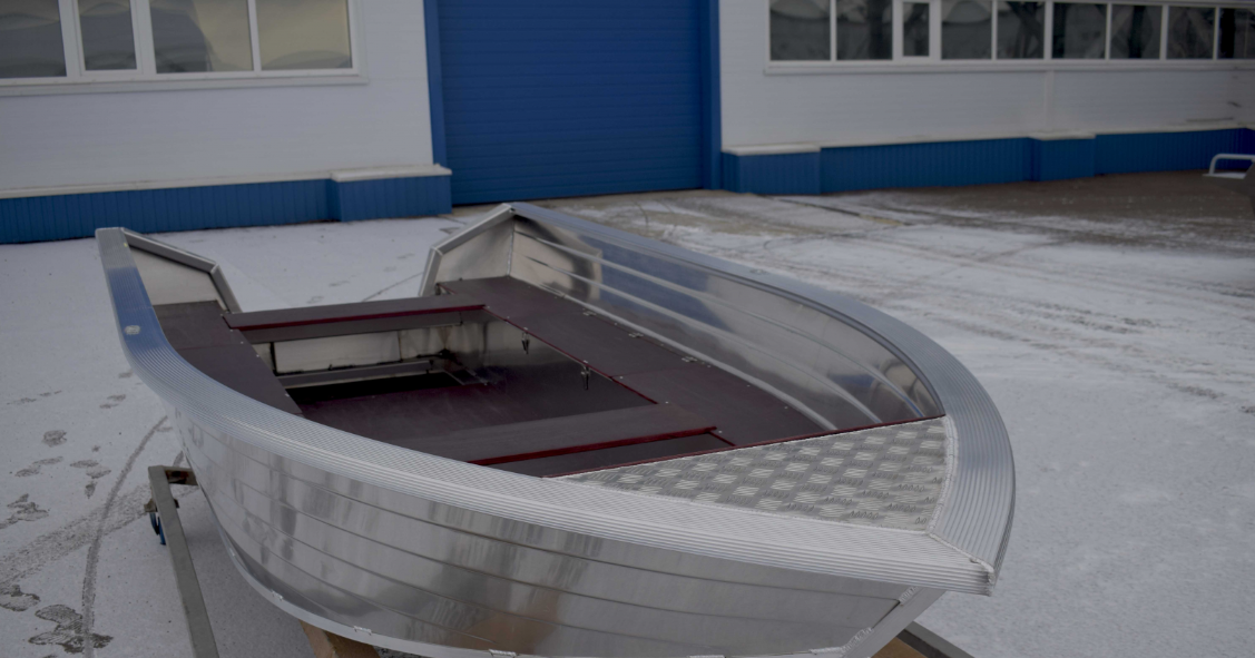 Алюминиевая лодка Неман-400 в Химках