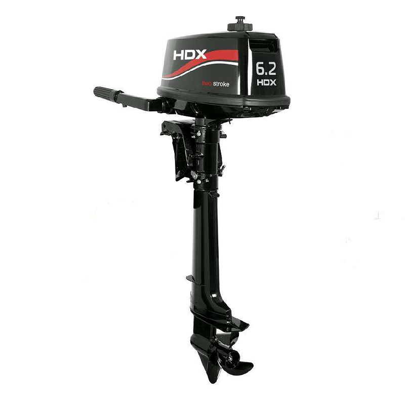 Лодочный мотор 2-х тактный HDX R series T 6,2 BMS (с топливным баком 12л) в Химках