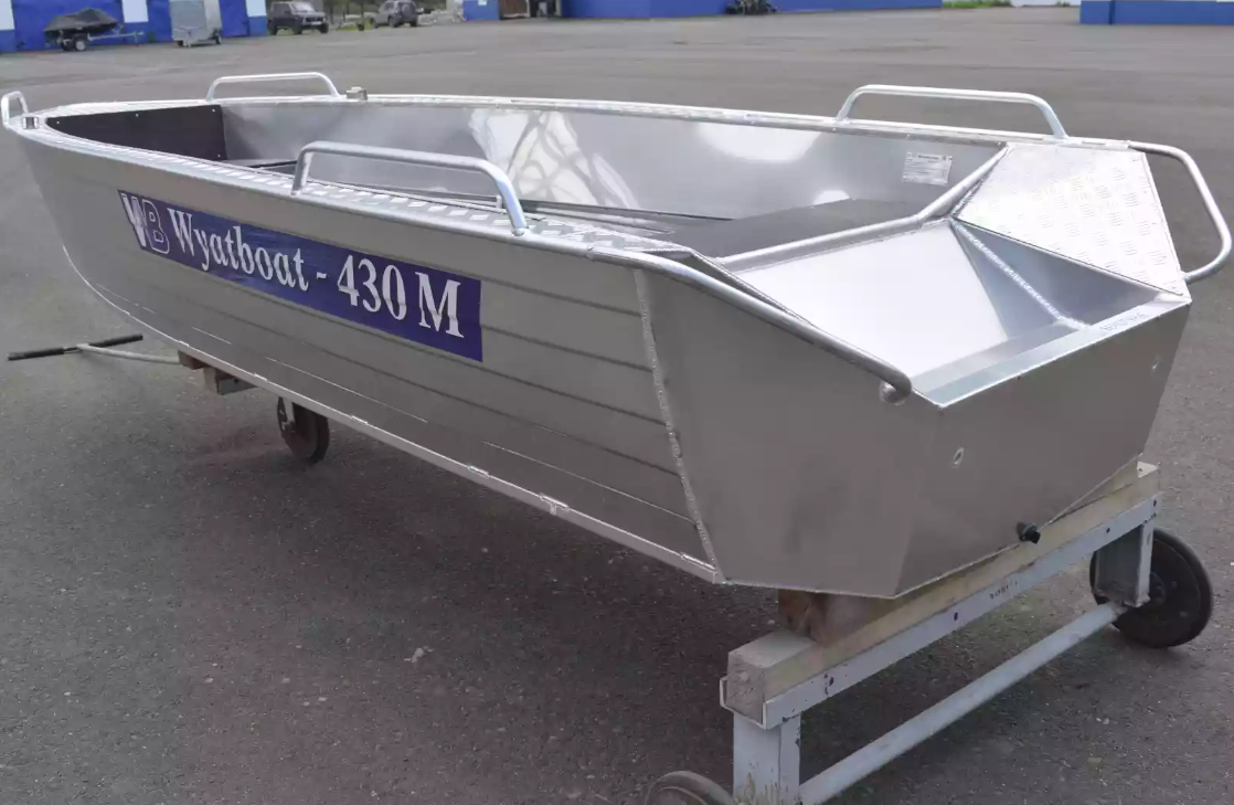 Алюминиевая лодка  Wyatboat-430М в Химках