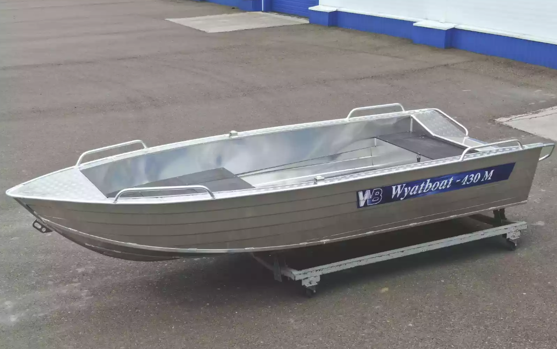 Алюминиевая лодка  Wyatboat-430М FISH в Химках