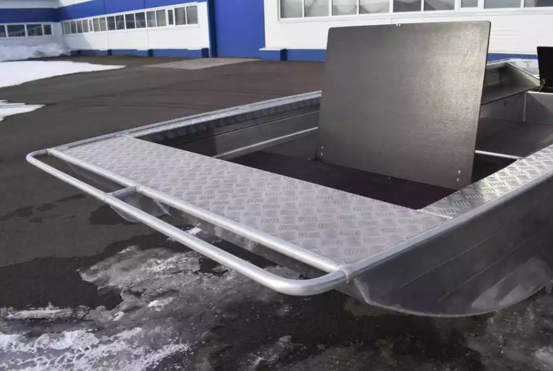 Алюминиевая лодка Wyatboat-490 Jonboat в Химках