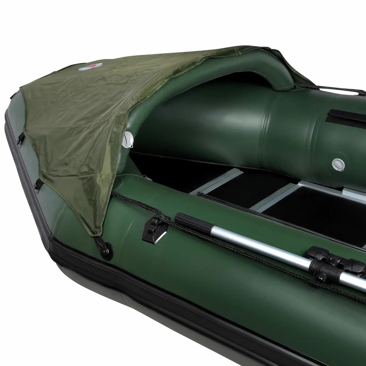 КОМПЛЕКТ НОСОВОГО ТЕНТА К ЛОДКЕ SMARINE SDP MAX 365-380 ЗЕЛЕНЫЙ в Химках