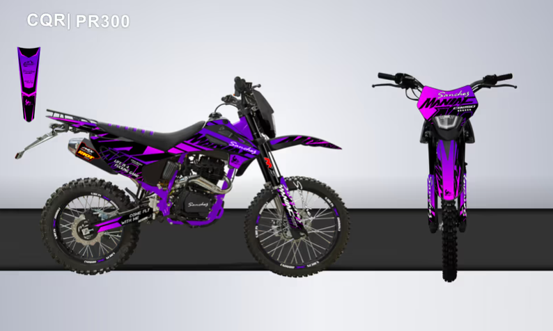 Кроссовый мотоцикл Sanchez Maniac PR300 в Химках