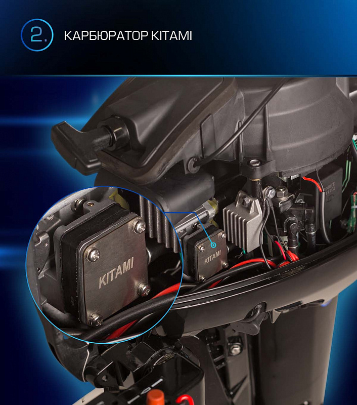 Лодочный мотор MARLIN PROLINE MP 9.9(15) AWRL в Химках