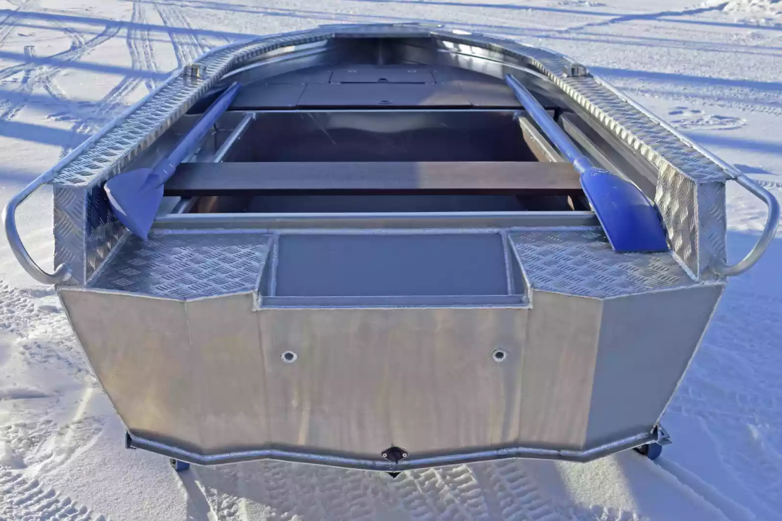 Алюминиевая лодка Wyatboat-370 Р FISH в Химках
