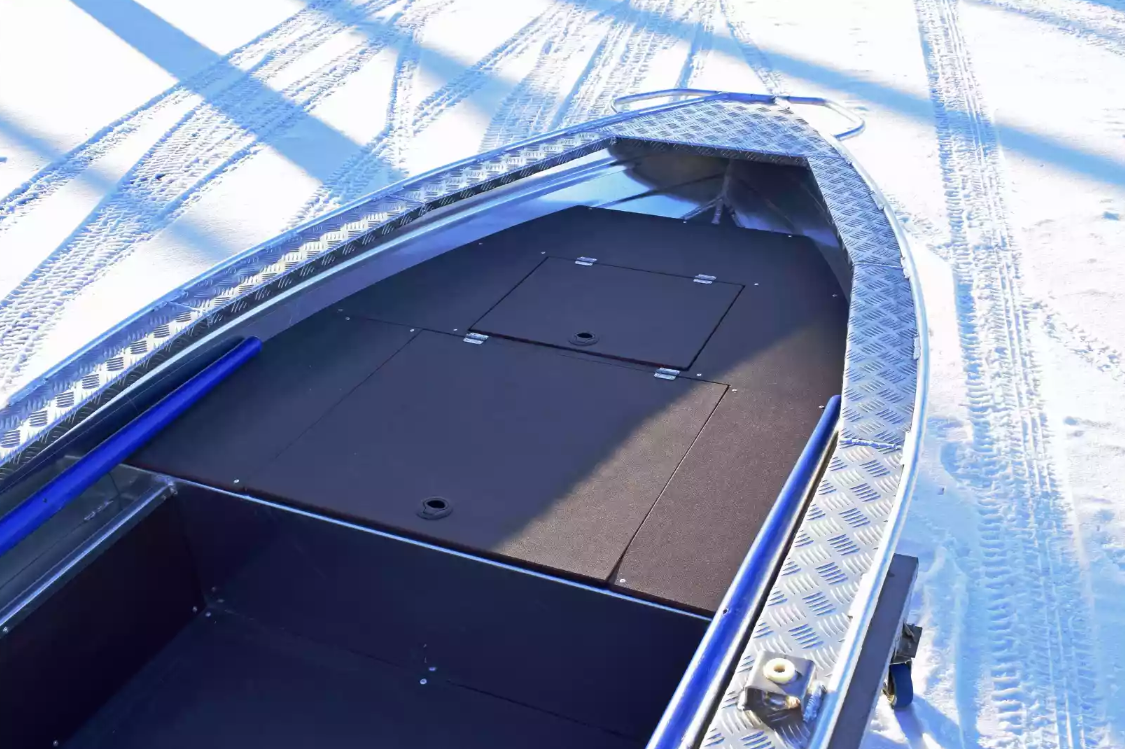 Алюминиевая лодка Wyatboat-370 Р FISH в Химках