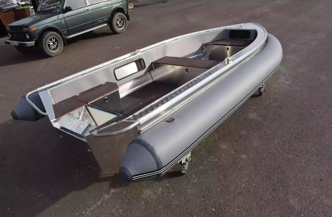 Алюминиевая лодка Wyatboat-370 в Химках