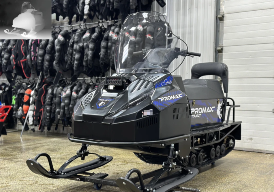 Снегоход PROMAX YAKUT R/К 500 2.0 4T 22 LONG в Химках