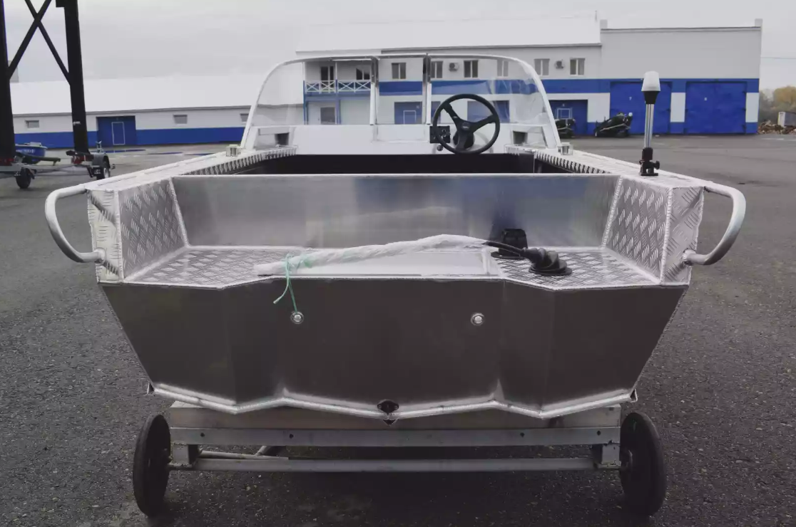 Алюминиевая лодка Wyatboat-390 Pro в Химках