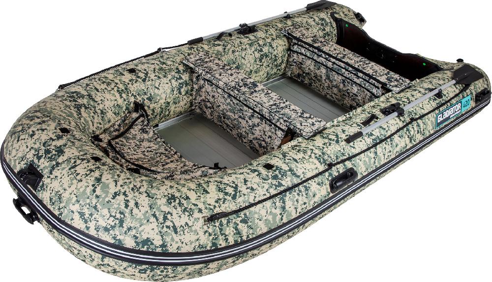 НАДУВНАЯ ЛОДКА GLADIATOR C420AL в Химках