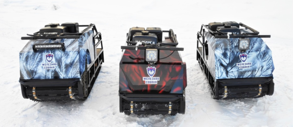 Мотобуксировщик Irondog (Железная собака) M500 20  Камуфляж Охотник в Химках