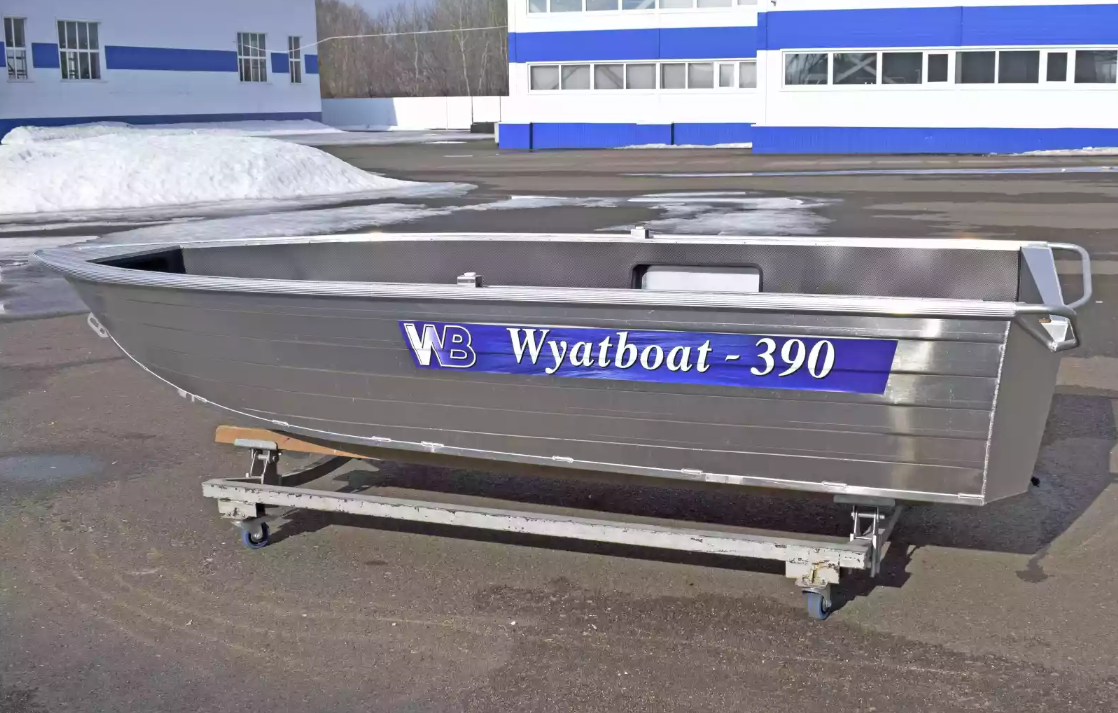 Алюминиевая лодка Wyatboat-390 Р NEW в Химках