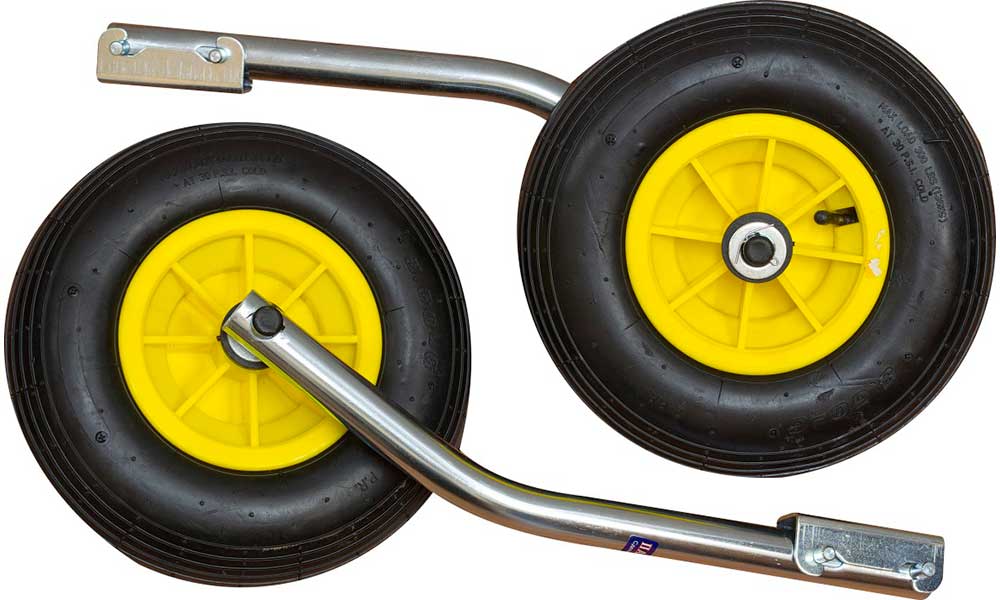 Транцевые колеса 330 мм модульные удлиненные в Химках