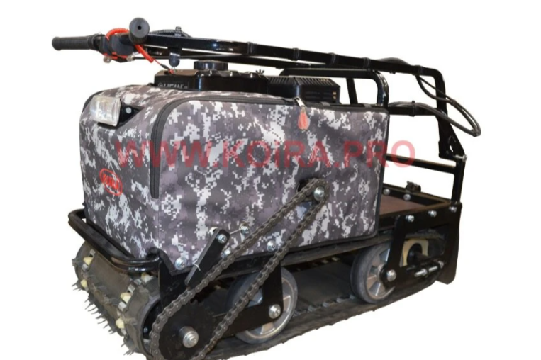 Мини мотобуксировщик КОЙРА "Вжик" (107 см) 7 л/с с ручным стартером в Химках