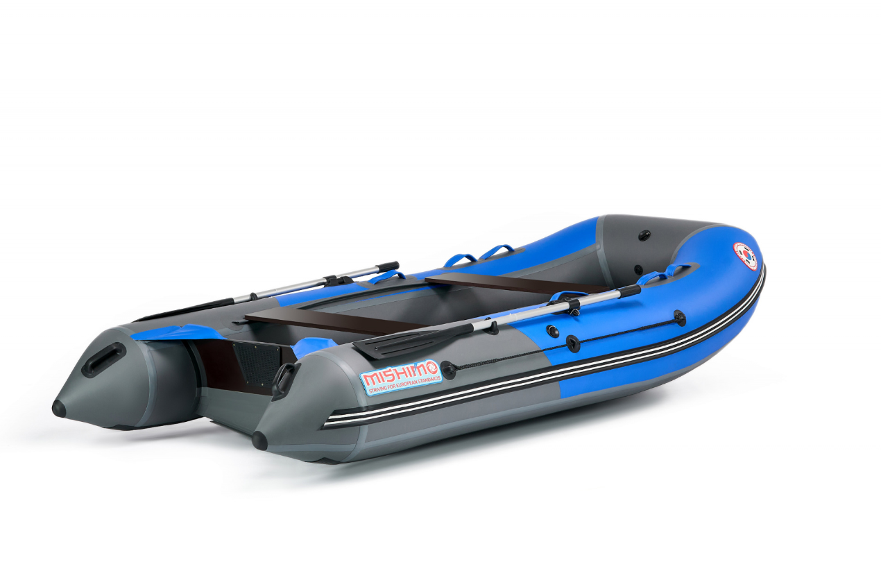 КОМПЛЕКТ ЛОДКА MISHIMO PRO 350 + ЛОДОЧНЫЙ МОТОР MARLIN MP 9.9 (15) AMHS PROLINE в Химках