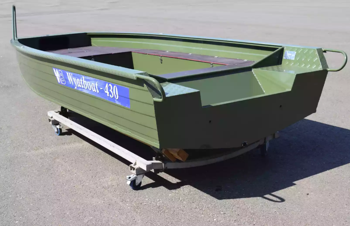 Алюминиевая лодка  Wyatboat-430 Master Fish в Химках
