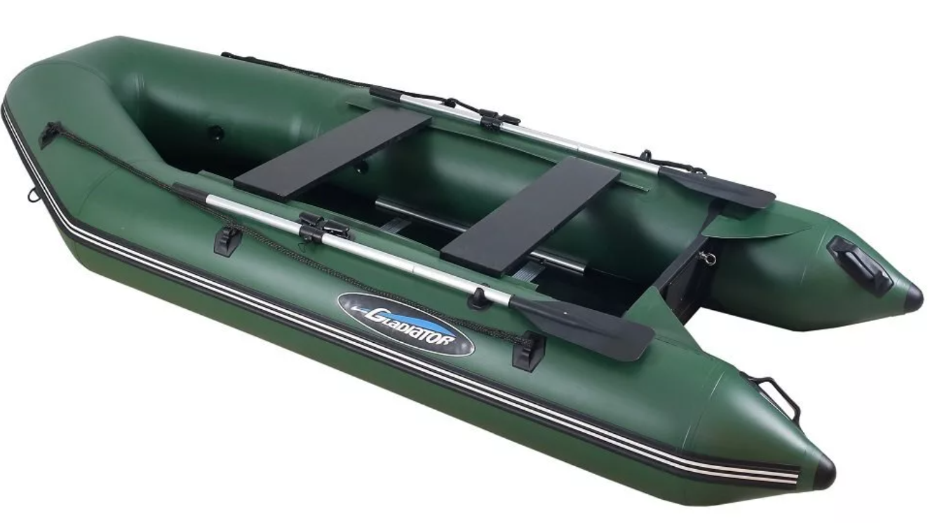 МОТОРНО-ГРЕБНАЯ ЛОДКА ПВХ GLADIATOR A 280 ТК С ФАНЕРНЫМ ДНОМ в Химках