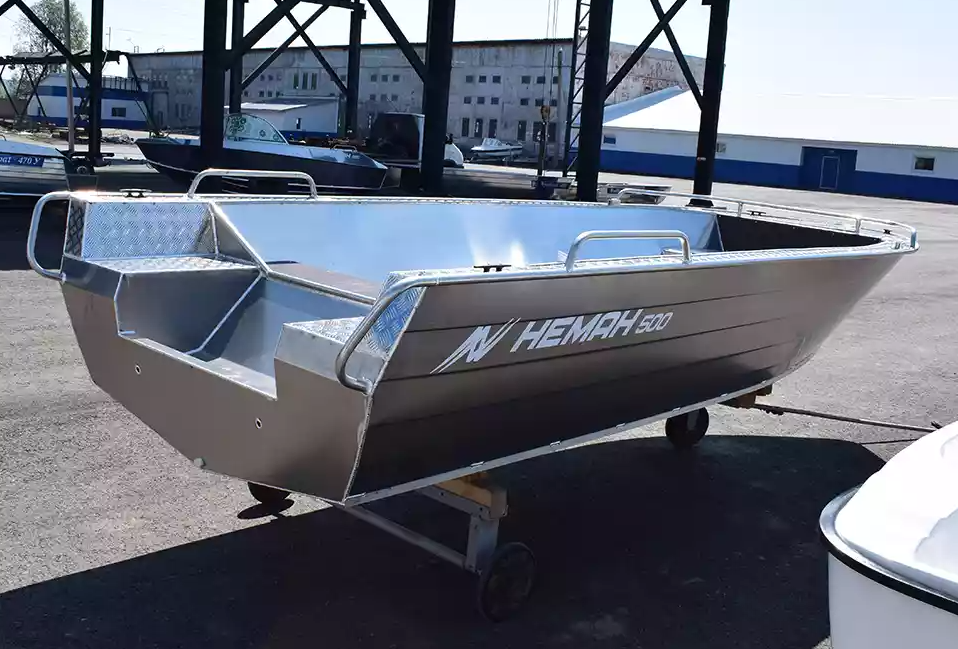 Алюминиевая лодка Неман-500 P в Химках