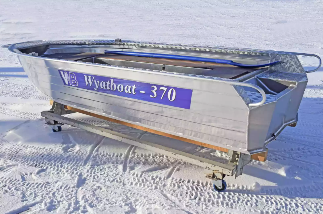 Алюминиевая лодка Wyatboat-370 РМ в Химках