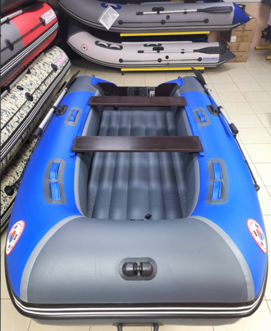 КОМПЛЕКТ Лодка MISHIMO PRO 350 + ЛОДОЧНЫЙ МОТОР MARLIN MP 9.9 (20) AMHS PRO в Химках