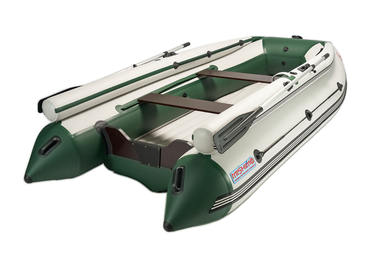 КОМПЛЕКТ ЛОДКА MISHIMO FAMILY LITE 370 + МОТОР MARLIN MP 9.9 AMHS PROLINE FORCE в Химках