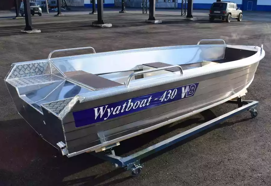 Алюминиевая лодка  Wyatboat-430 Р в Химках