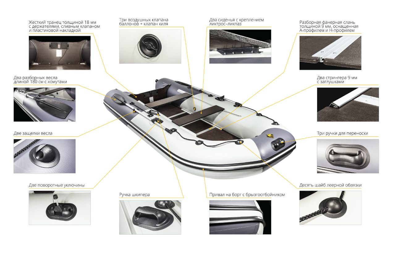 Лодка Ривьера Компакт 3600 СК в Химках