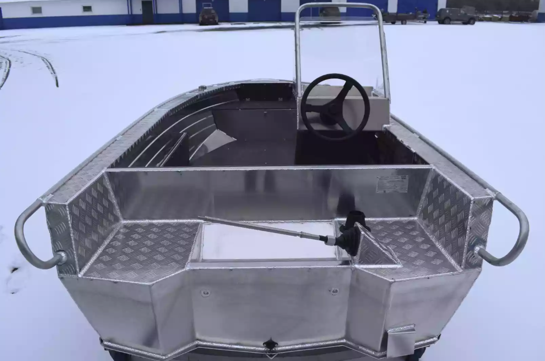 Алюминиевая лодка Wyatboat-390 C в Химках