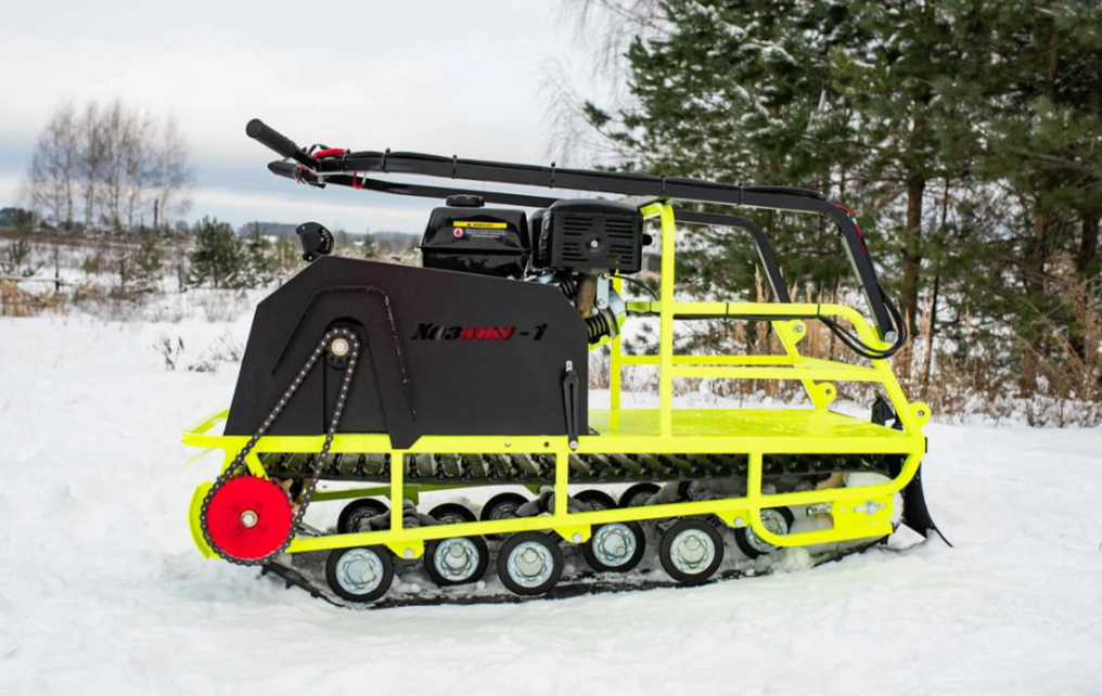 Мотобуксировщик Бурлак ХОЗЯИН-1 (капот металл) в Химках