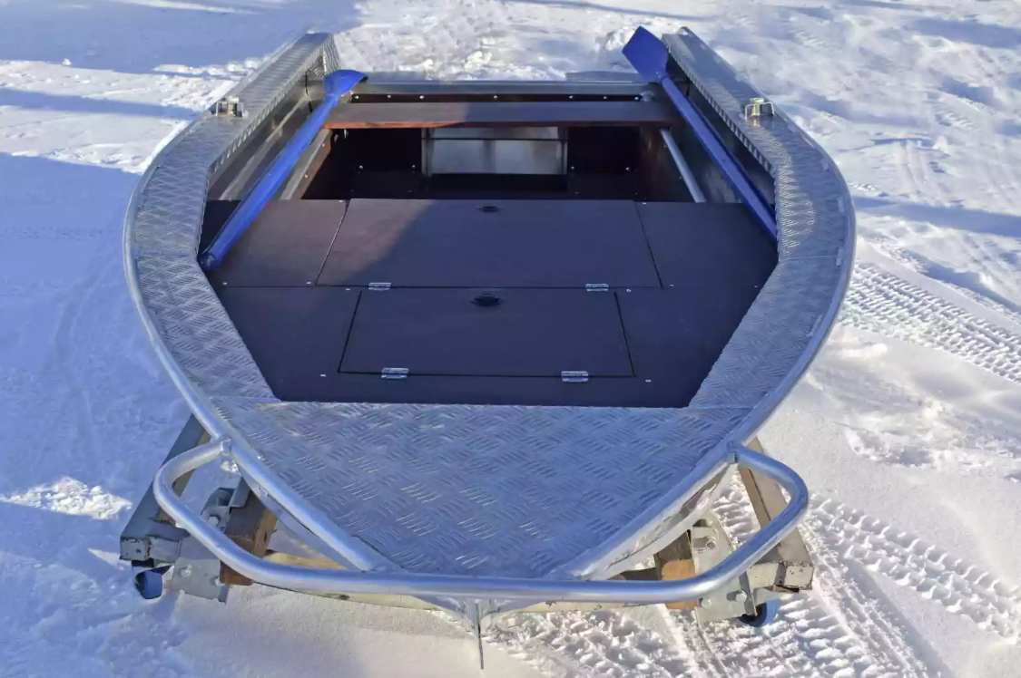 Алюминиевая лодка Wyatboat-370 Р FISH в Химках