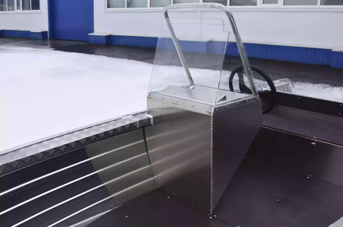 Алюминиевая лодка Wyatboat-390 C в Химках