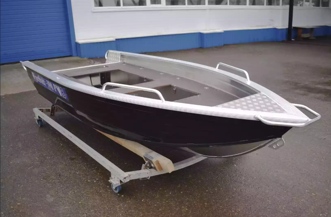 Алюминиевая лодка Wyatboat-390РМ в Химках