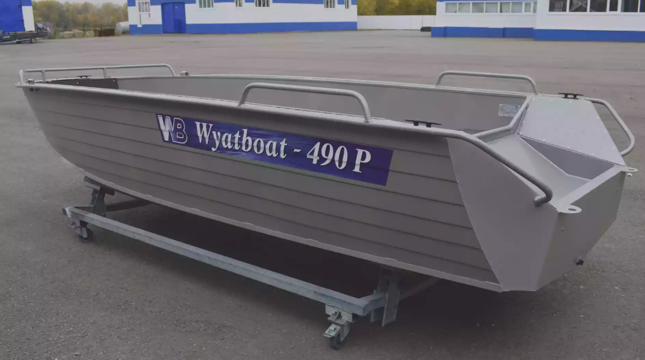 Алюминиевая лодка Wyatboat-490 P в Химках