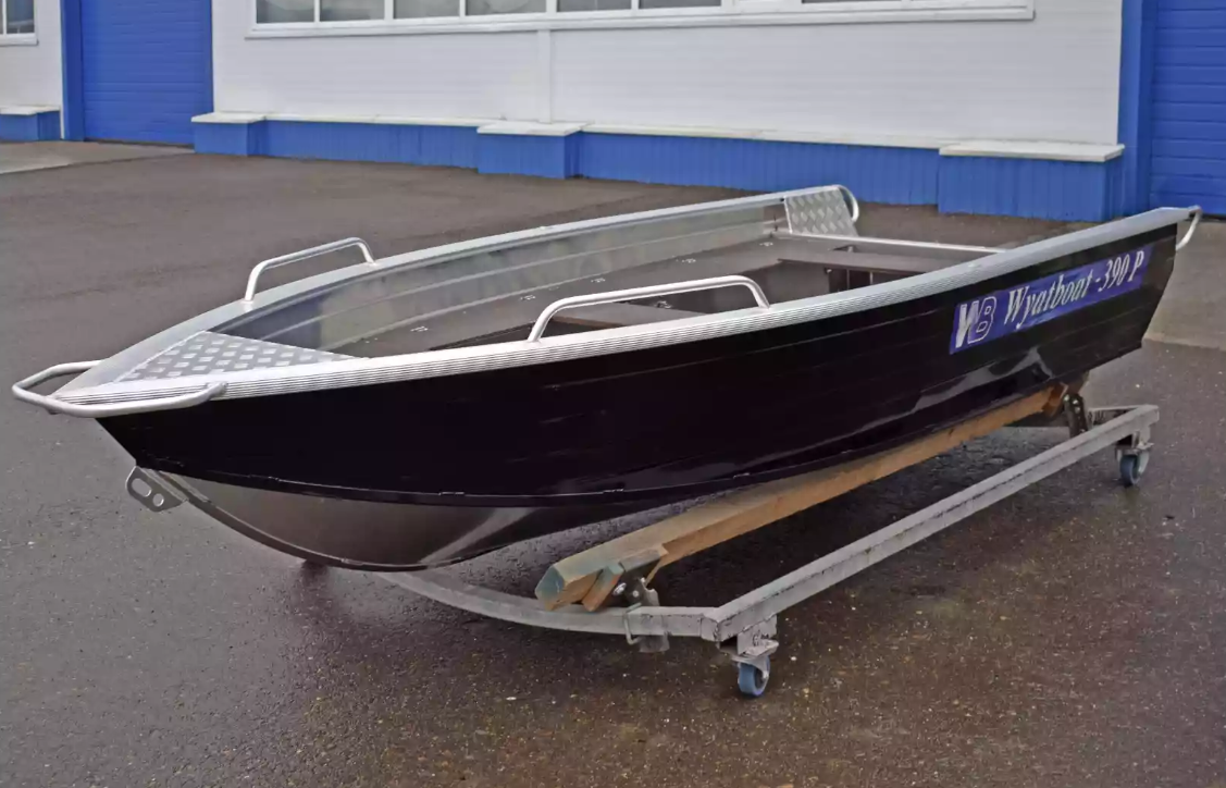 Алюминиевая лодка Wyatboat-390РМ в Химках