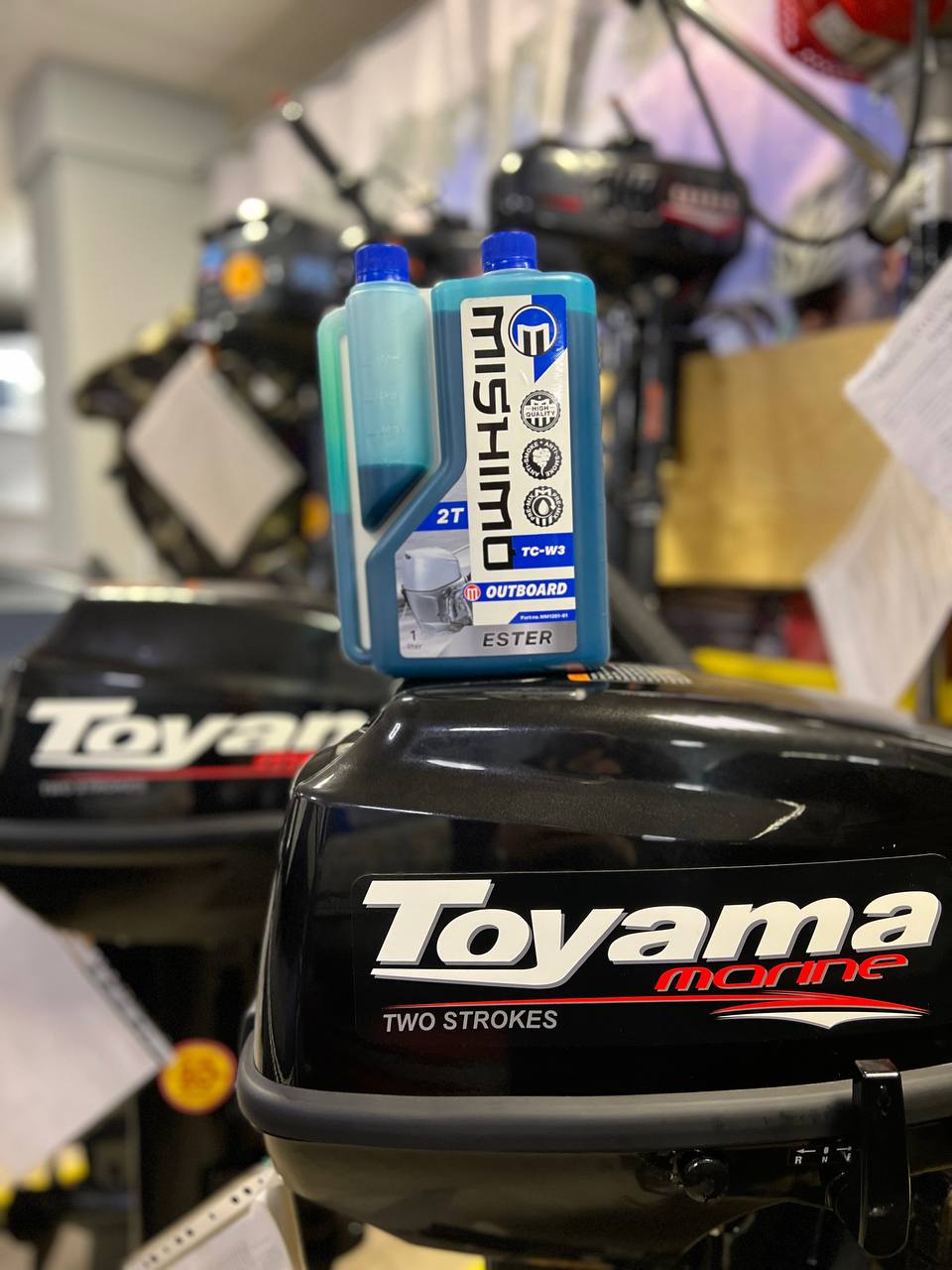 Масло MISHIMO 2T OUTBOARD (ESTER) полусинтетика 1 л в Химках