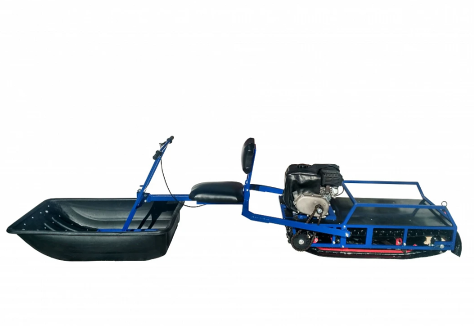 Мотобуксировщик толкач Альбатрос-XL8 с модулем. С фарой, тележки в Химках