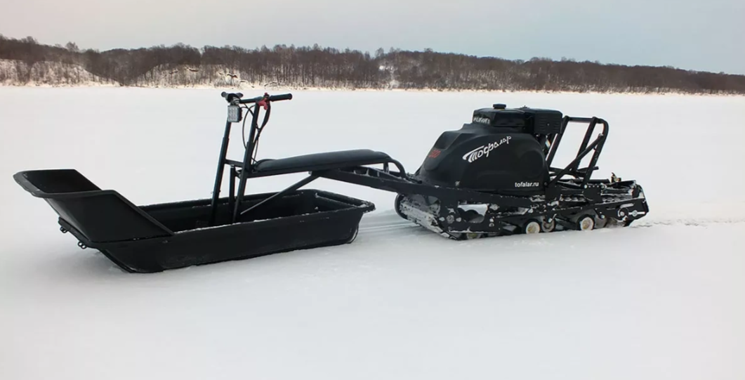 Мотобуксировщик Тофалар 500 с модулем Толкач в Химках