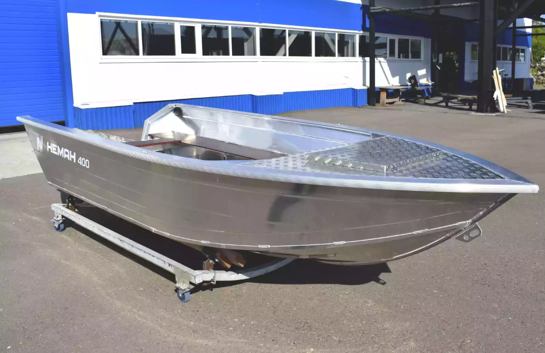 Алюминиевая лодка Неман-400 Р PRO в Химках