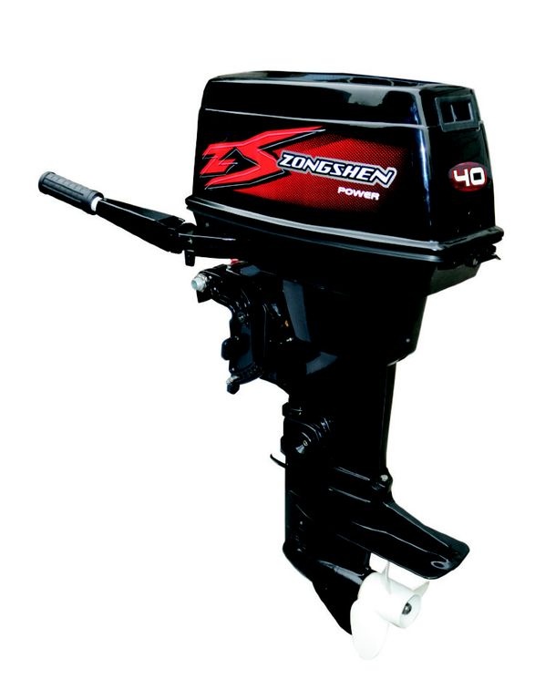 Лодочный мотор Zongshen T40 (+руль+пульт) в Химках