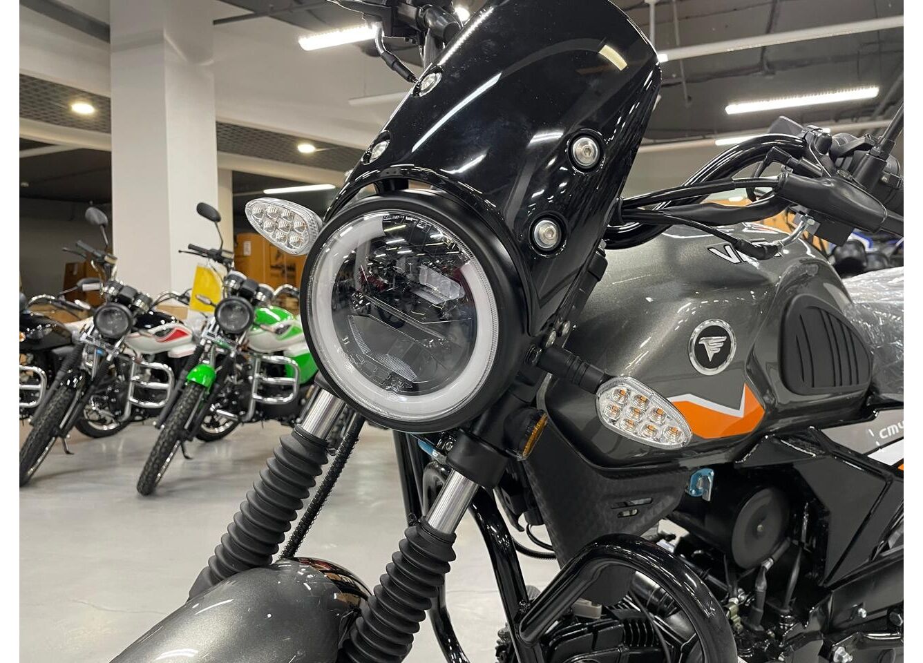 Мопед VMC NOVA 49сс (125сс) Led Full, дисковый тормоз, RKB RATO с баланс. валом, сигнализация в Химках