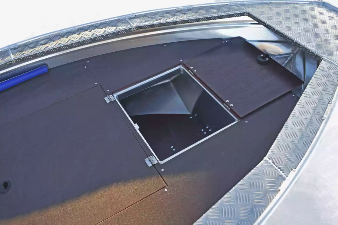 Алюминиевая лодка Wyatboat-370 Р FISH в Химках