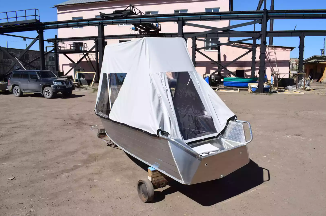 Алюминиевая лодка Wyatboat-390 У в Химках