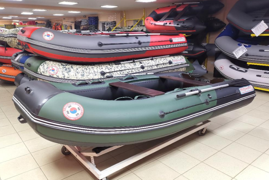 КОМПЛЕКТ Лодка MISHIMO PRO 350 + ЛОДОЧНЫЙ МОТОР MARLIN MP 9.9 (20) AMHS PRO в Химках