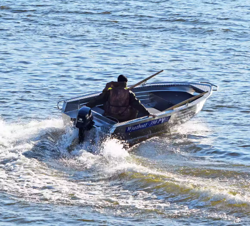 Алюминиевая лодка Wyatboat-390 P в Химках