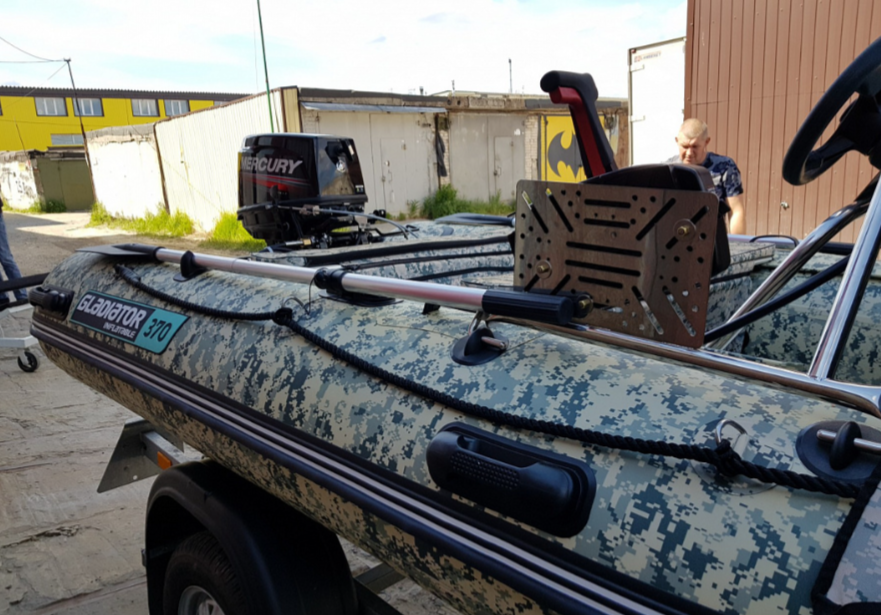 НАДУВНАЯ ЛОДКА GLADIATOR C370AL в Химках